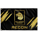 1-27 Wolfhounds Gold Recon Flag Elite Flags Wall Flag - 36"x60"