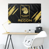 1-27 Wolfhounds Gold Recon Flag Elite Flags Wall Flag - 36"x60"