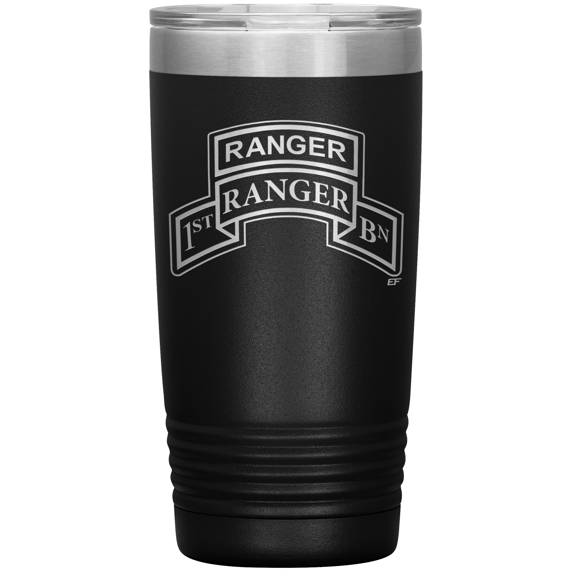 Texas Rangers 20oz. Personalized Etched Tumbler - Black