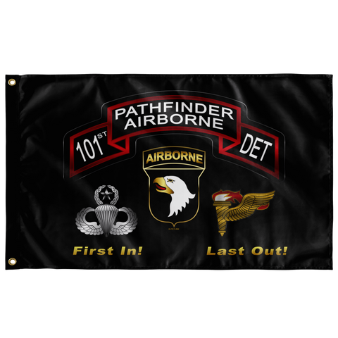 101st Pathfinder DET Flag Elite Flags Wall Flag - 36"x60"