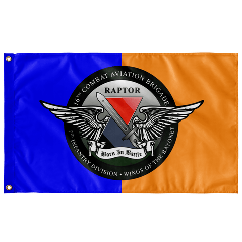 16th Combat Aviation Brigade  "Raptor" Flag Elite Flags Wall Flag - 36"x60"