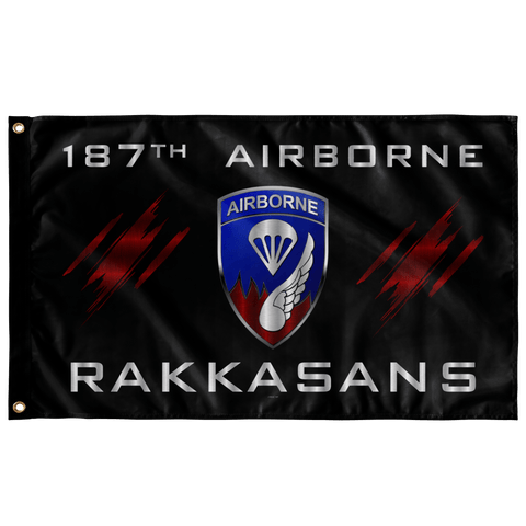 187th Airborne Rakkasans Flag