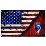187th Infantry Stars & Stripes Flag Elite Flags Wall Flag - 36"x60"