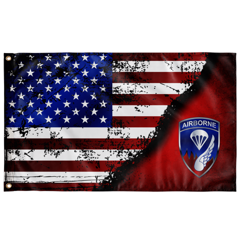 187th Infantry Stars & Stripes Flag Elite Flags Wall Flag - 36"x60"