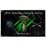 19th Special Forces Group Tabbed Flag