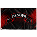 1st Ranger Battalion Scroll Flag Elite Flags Wall Flag - 36"x60"