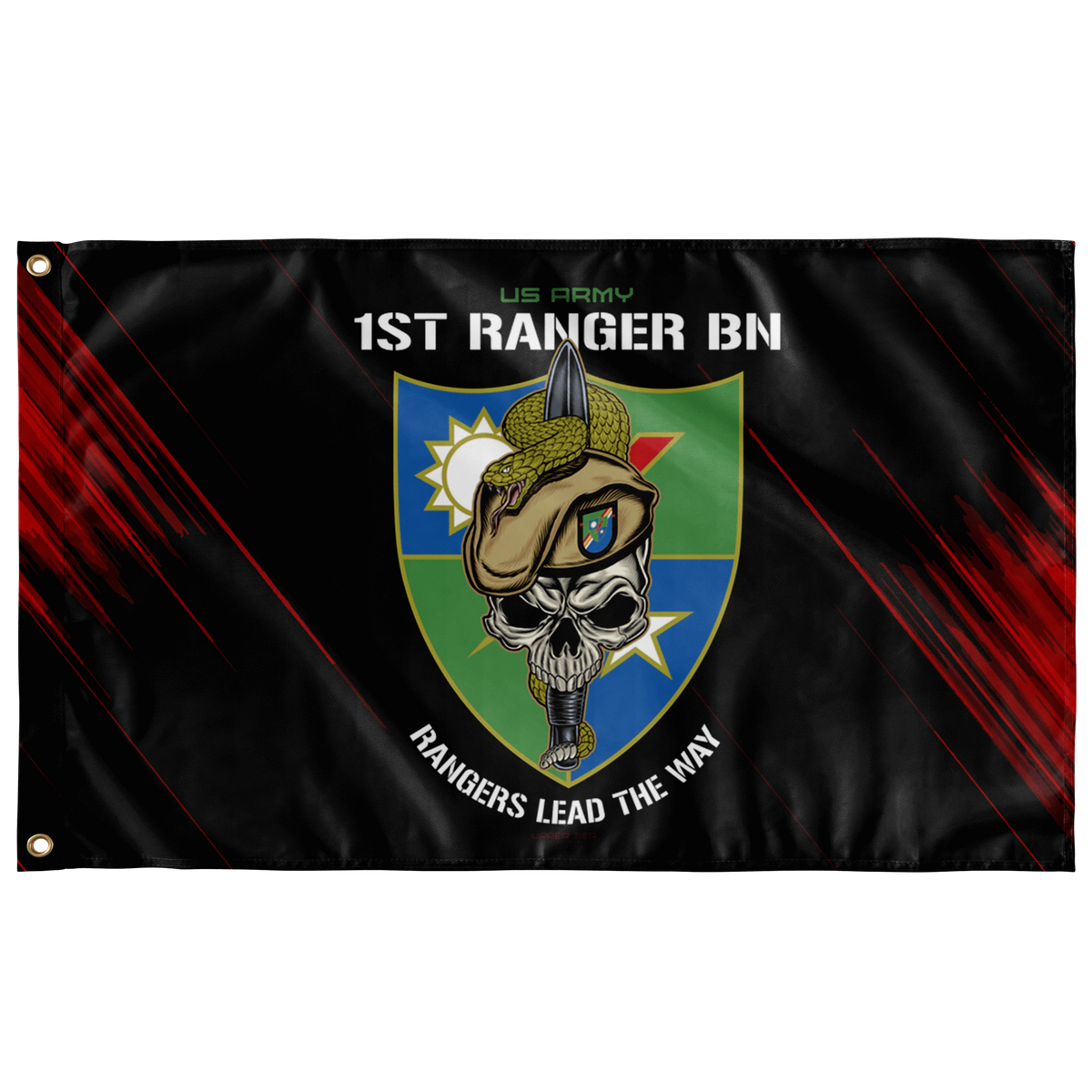 1St Ranger Battalion Snake Eaters Flag