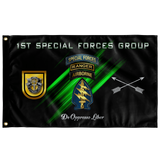 1st Special Forces Group Tabbed Flag