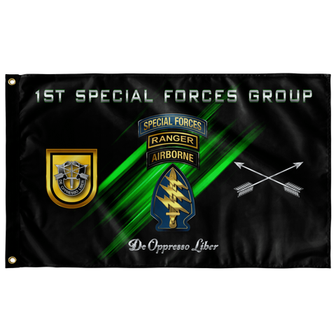 1st Special Forces Group Tabbed Flag