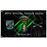 20th Special Forces Group Tabbed Flag