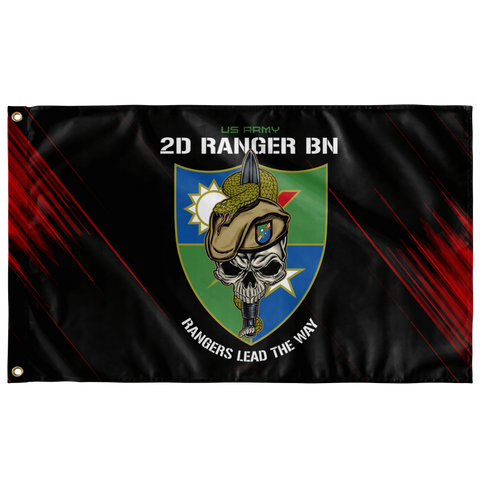 2nd Ranger Battalion Snake Eaters Flag Elite Flags Wall Flag - 36"x60"