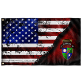 2nd Ranger Battalion Tabbed Stars & Stripes Flag Elite Flags Wall Flag - 36"x60"