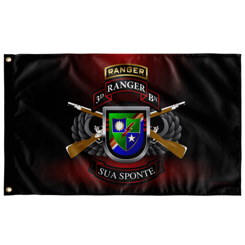 3/75  Battalion Tabbed Ultimate Flag Elite Flags Wall Flag - 36"x60"