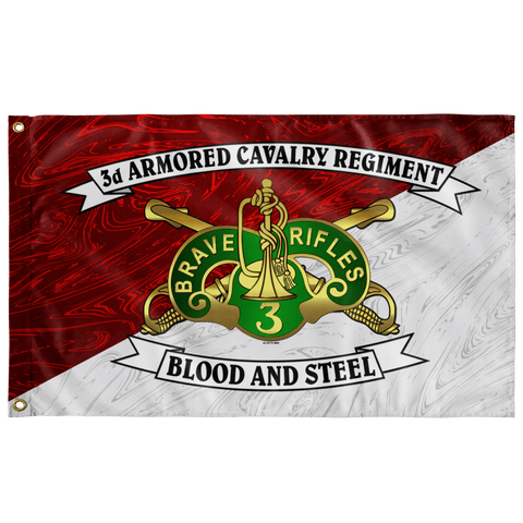 3rd ACR Blood & Steel Flag Elite Flags Wall Flag - 36"x60"
