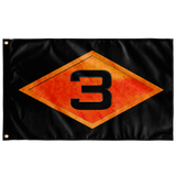 3rd Ranger Battalion Diamond Flag Elite Flags Wall Flag - 36"x60"