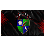 3rd Ranger Battalion DUI/Scroll Flag