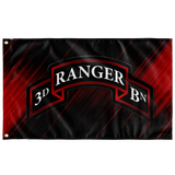 3rd Ranger Battalion Scroll Flag Elite Flags Wall Flag - 36"x60"