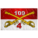 4th 109th Cav Flag Elite Flags Wall Flag - 36"x60"