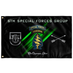 5th Special Forces Group (Legacy) Flag Elite Flags Wall Flag - 36"x60"
