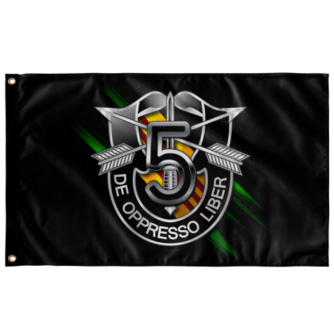 5th Special Forces Group Numeral Flag