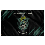 5th Special Forces Group Snake Eaters Outdoor Flag Elite Flags Wall Flag - 36"x60"