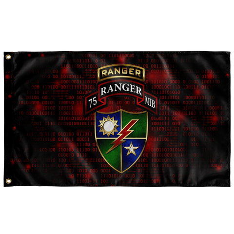 75th MIB Binary Flag Elite Flags Wall Flag - 36"x60"