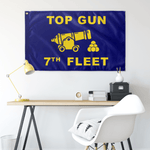 7th Fleet Top Gun Flag Elite Flags Wall Flag - 36"x60"