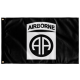82nd Airborne Division B&W Flag Elite Flags Wall Flag - 36"x60"