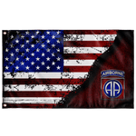 82nd Airborne Division Stars & Stripes Outdoor Flag Elite Flags Outdoor Flag - 36"x60"