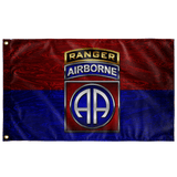 82nd Airborne Division Tabbed Flag Elite Flags Wall Flag - 36"x60"