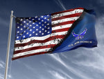 Air Force Stars & Stripes Outdoor Flag Elite Flags Outdoor Flag - 36" X 60"