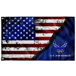 Air Force Stars & Stripes Outdoor Flag Elite Flags Wall Flag - 36"x60"