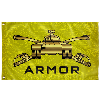 Armor Branch Flag Elite Flags Wall Flag - 36"x60"