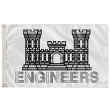 Army Engineers White Flag