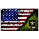 Army Stars & Stripes Outdoor Flag Elite Flags Outdoor Flag - 36" X 60"
