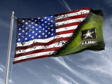 Army Stars & Stripes Outdoor Flag Elite Flags Outdoor Flag - 36" X 60"