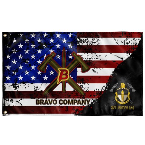B Company 3/1 SWTG (A) Flag Elite Flags Wall Flag - 36"x60"