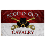 Cavalry Enlisted Stetson Scouts Out Flag Elite Flags Wall Flag - 36"x60"