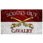 Cavalry Scouts Out Outdoor Flag Elite Flags Outdoor Flag - 36" X 60"