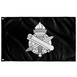 Civil Affairs Branch Black and White Flag Elite Flags Wall Flag - 36"x60"