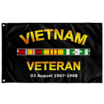 Custom Vietnam Veteran Flag Elite Flags Wall Flag - 36"x60"