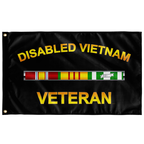 Disabled Vietnam Veteran Flag