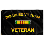 Disabled Vietnam Veteran Outdoor Flag Elite Flags Double-sided 36" X 60"