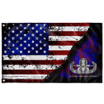 EOD (Senior) Stars & Stripes Flag Elite Flags Wall Flag - 36"x60"