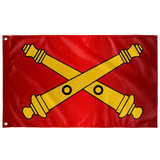 Field Artillery Branch Flag Elite Flags Wall Flag - 36"x60"