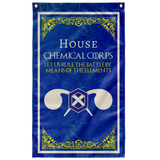 House Chemical Corps Flag Elite Flags Wall Flag - 36"x60"