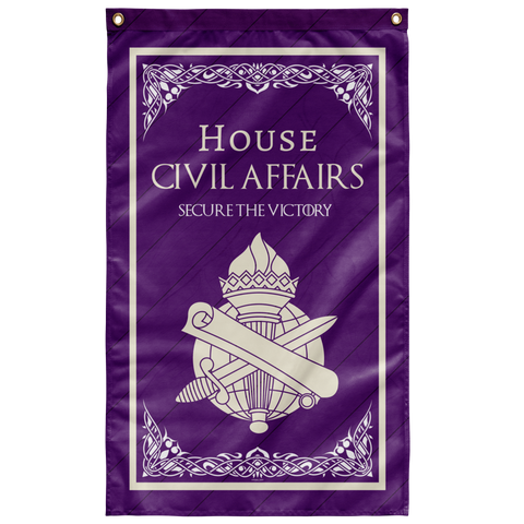 House Civil Affairs Flag Elite Flags Wall Flag - 36"x60"