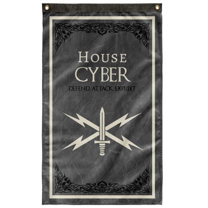 House Cyber Flag Elite Flags Wall Flag - 36"x60"