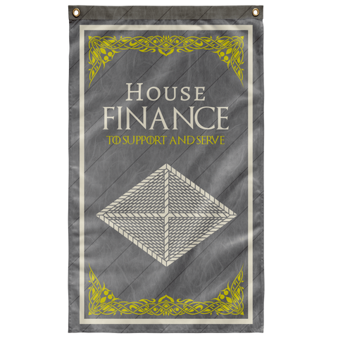 House Finance Flag Elite Flags Wall Flag - 36"x60"