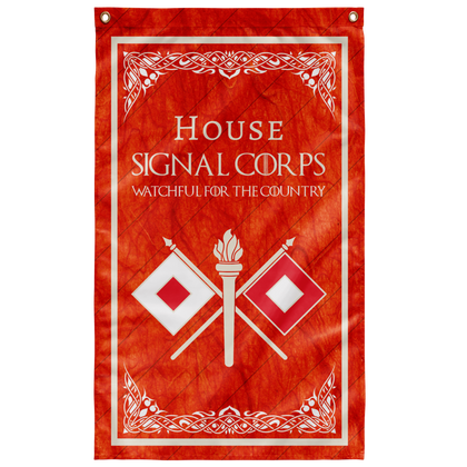 House Signal Flag Elite Flags Wall Flag - 36"x60"